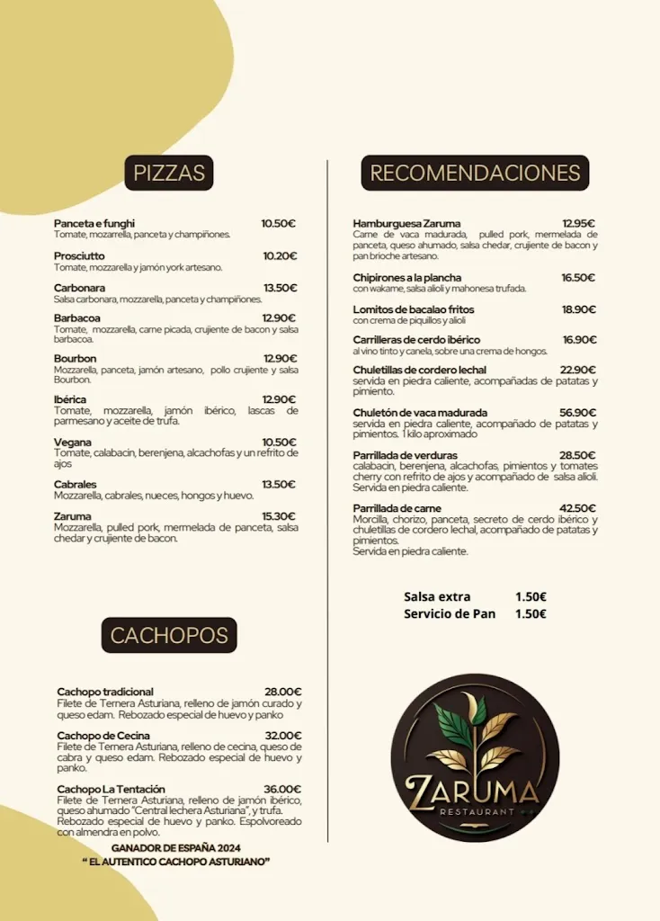 Menu_Zaruma Restaurant_Zambrana_image_2