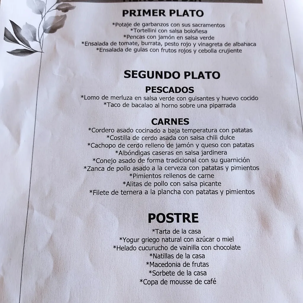 Menu_Restaurante La Huerta Vieja_Yécora/Iekora_image_3