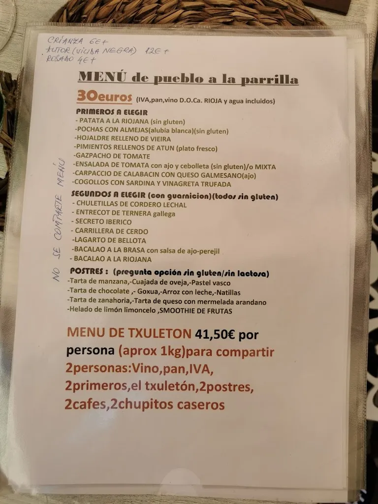 Menu_Restaurante SVGAR carnes a la brasa,,EL PLACER DE LO SENCILLO,,_Yécora/Iekora_image_4