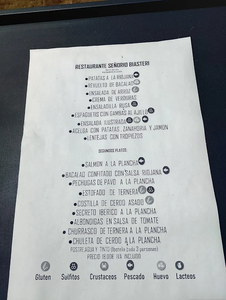 Menu_Asador Restaurante Señorío Biasteri_Yécora/Iekora_image_1