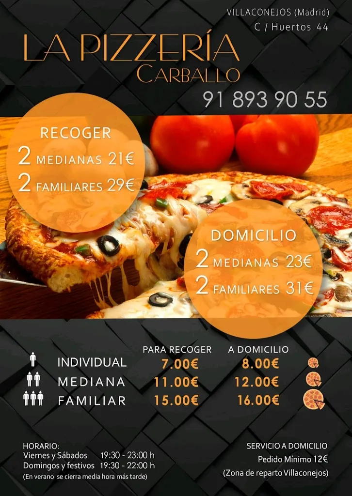 Menu_Restaurante - Pizzería - Copas Carballo Villaconejos_Carballo_image_1