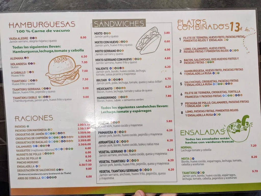 Menu_Hamburguesería Txantxiku, SC_Laudio/Llodio_image_1