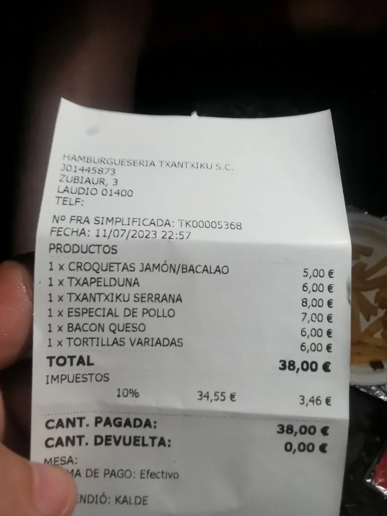 Jurgi Trevilla_Hamburguesería Txantxiku, SC_Laudio/Llodio_review