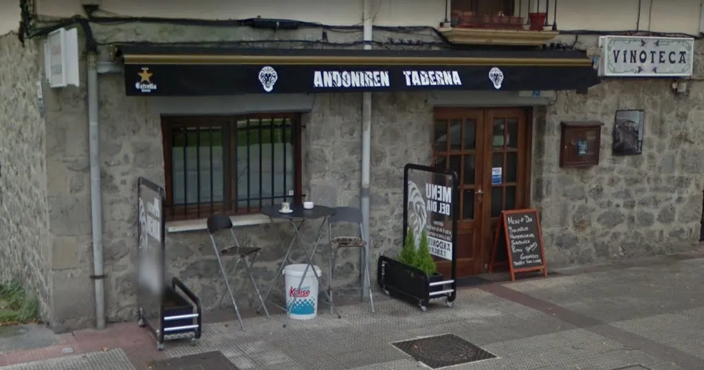 Andoniren Taberna restaurant in Laudio/Llodio