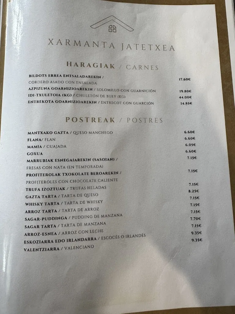 Menu_Restaurante Xarmanta_Laudio/Llodio_image_2