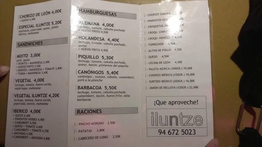 Menu_Iluntze Kafe_Laudio/Llodio_image_1