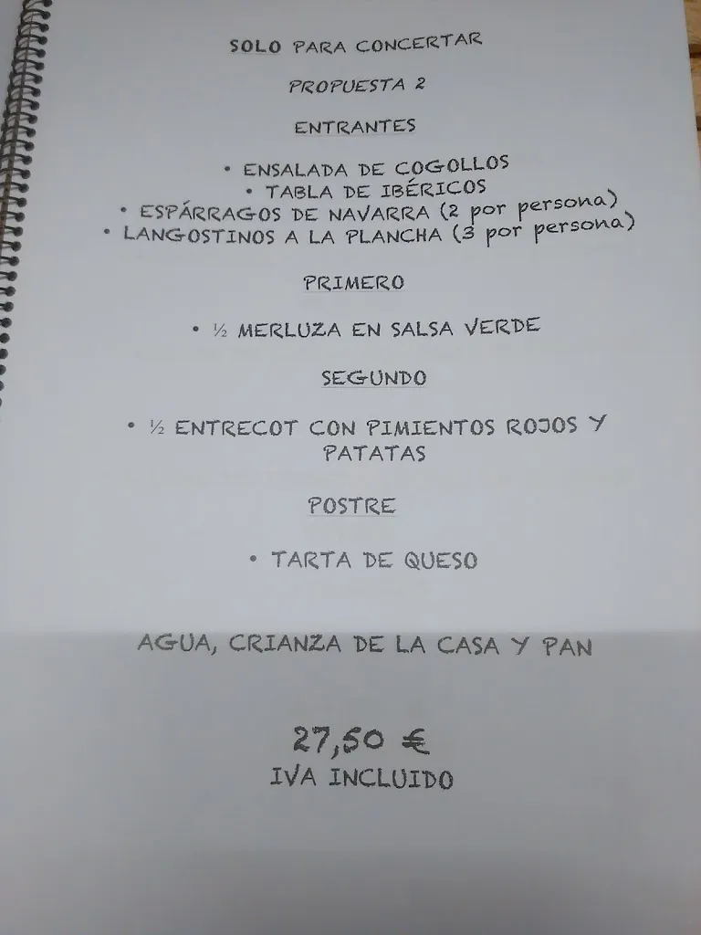 Menu_Txango Gastrobar_Laudio/Llodio_immagine_1