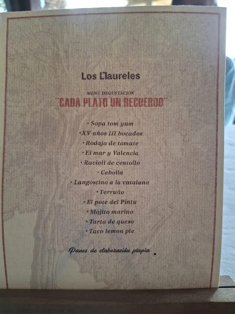 Menu_Restaurante Los LLaureles_Cabranes_immagine_3