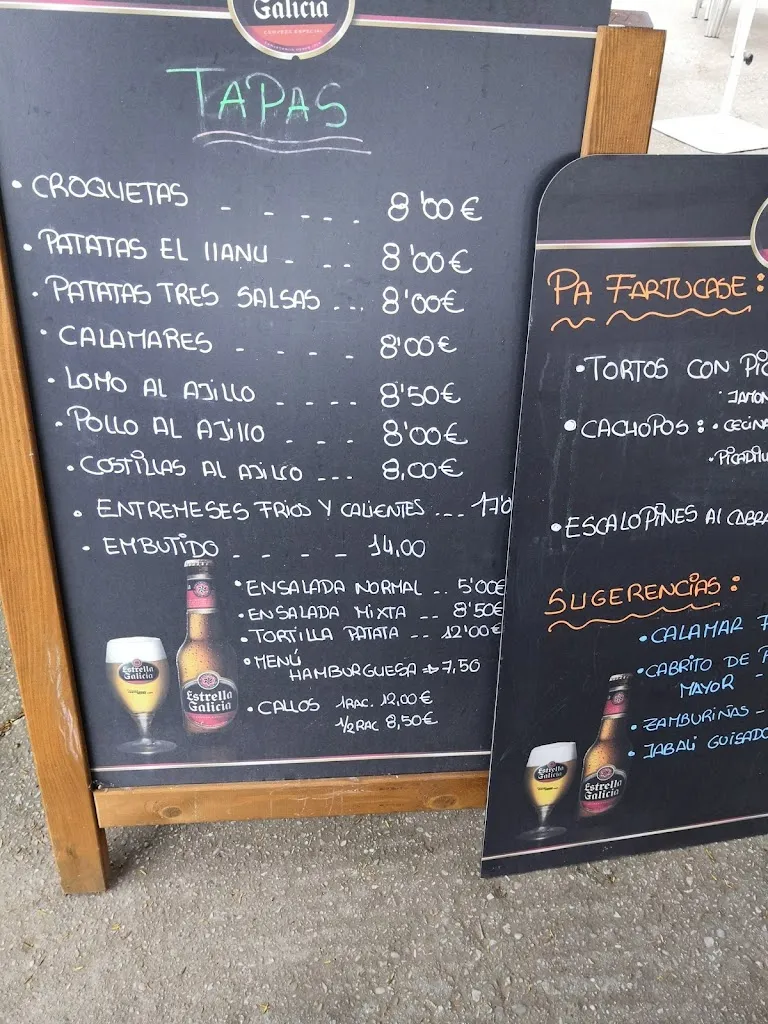 Menu_bar el llanu_Cabranes_image_4