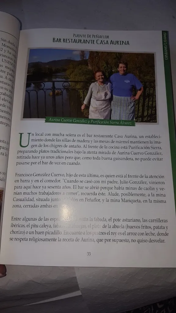 Menu_Bar Casa Aurina Somines_Candamo_image_2