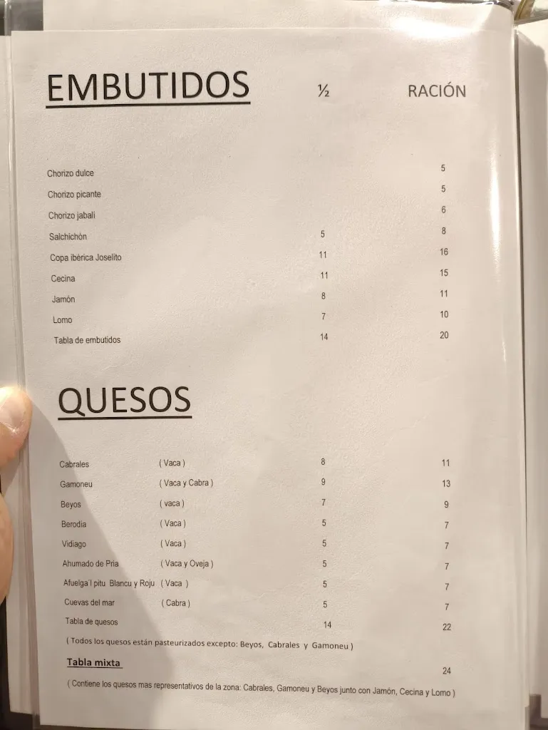 Menu_Restaurante Sidrería El Polesu_Cangas de Onís_image_1