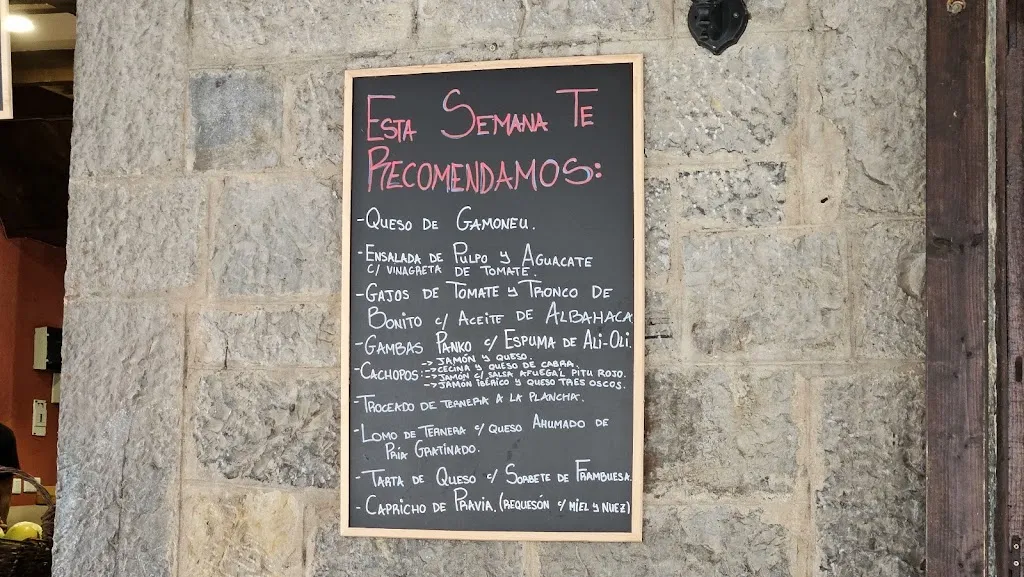 Menu_Balbona Picos de Europa_Cangas de Onís_image_3