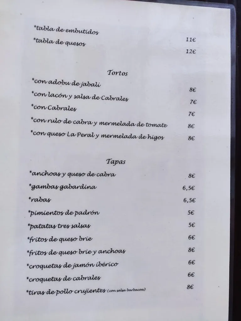 Menu_Sidrería La Caldera_Cangas de Onís_immagine_4