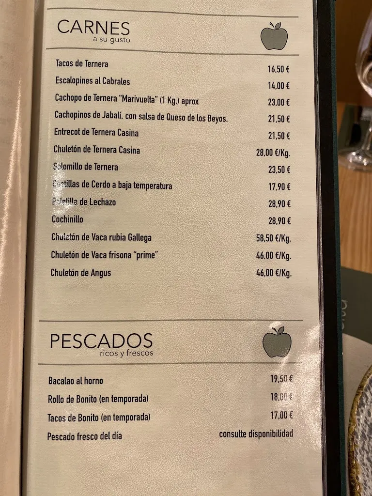 Menu_Sidrería Restaurante La Marivuelta_Cangas de Onís_image_3