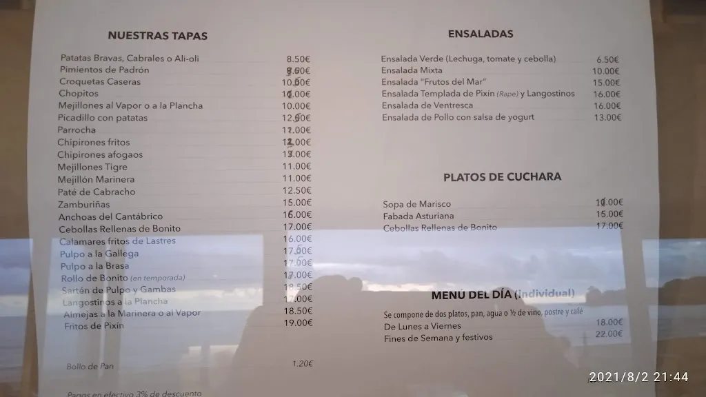 Menu_Restaurante Fito Mar_Caravia_image_2