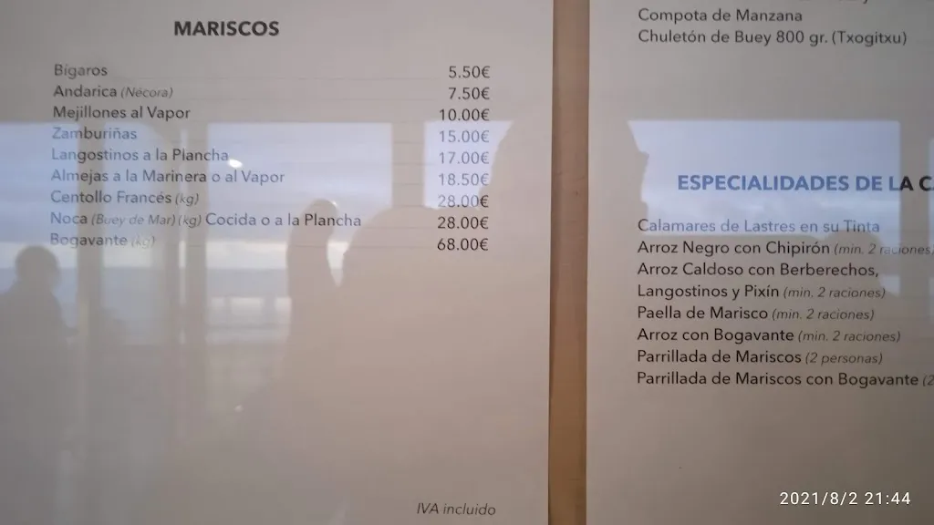 Menu_Restaurante Fito Mar_Caravia_image_4