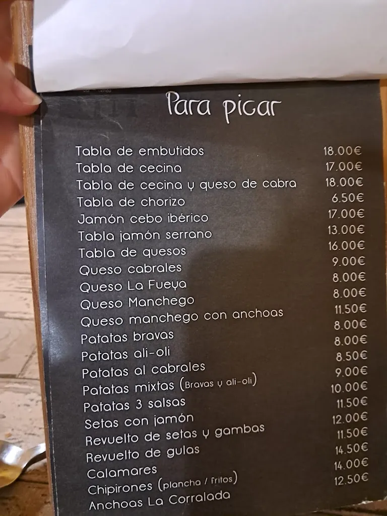 Menu_La Corralada Bar Tienda_Caravia_image_2