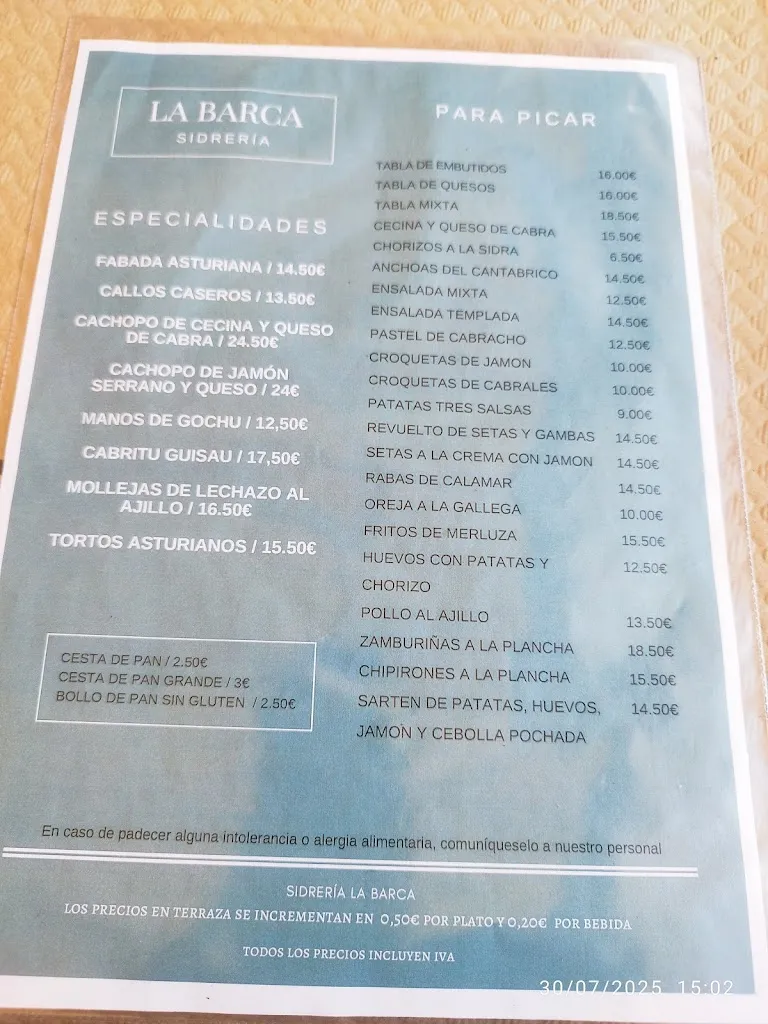 Menu_La Barca_Amieva_immagine_1