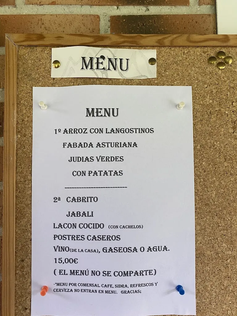 Menu_Hotel Rural Restaurante Casa Ricardo Sellaño_Amieva_image_3