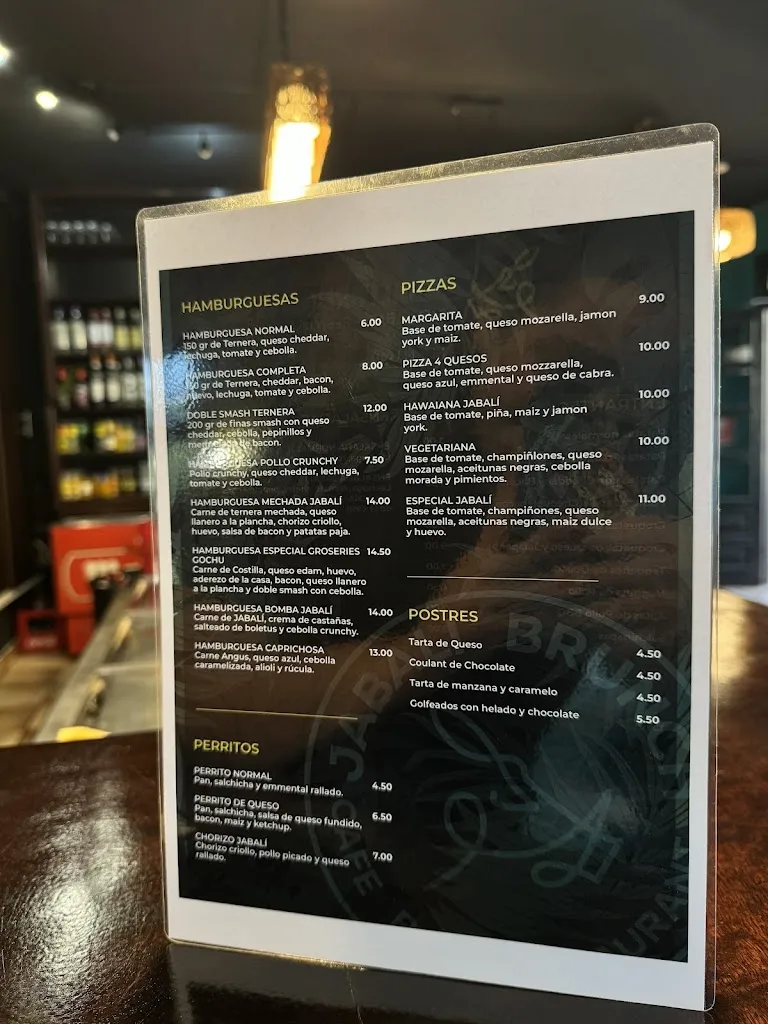 Menu_Jabalí Brunch Cafetería Restaurant_Amieva_image_1