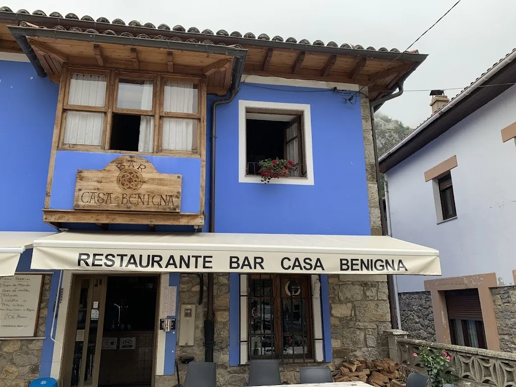Casa Benigna restaurant in Amieva