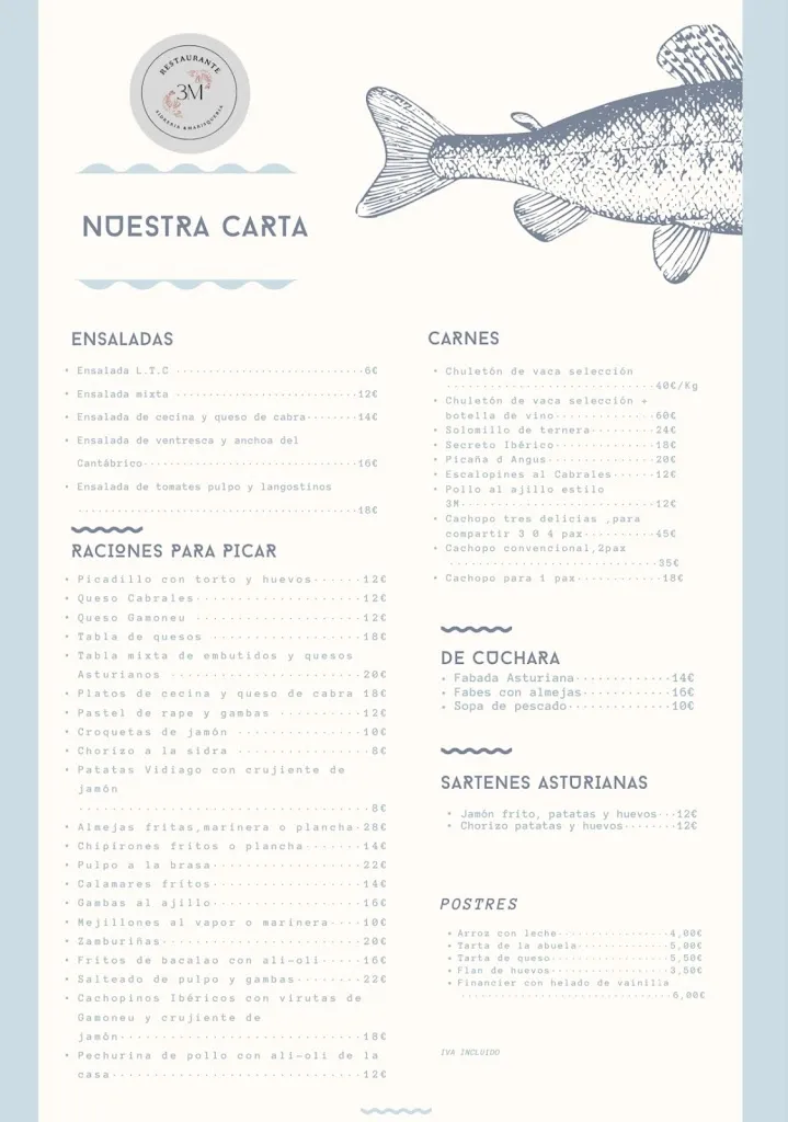 Menu_Restaurante Marisqueria 3M_Amieva_image_1