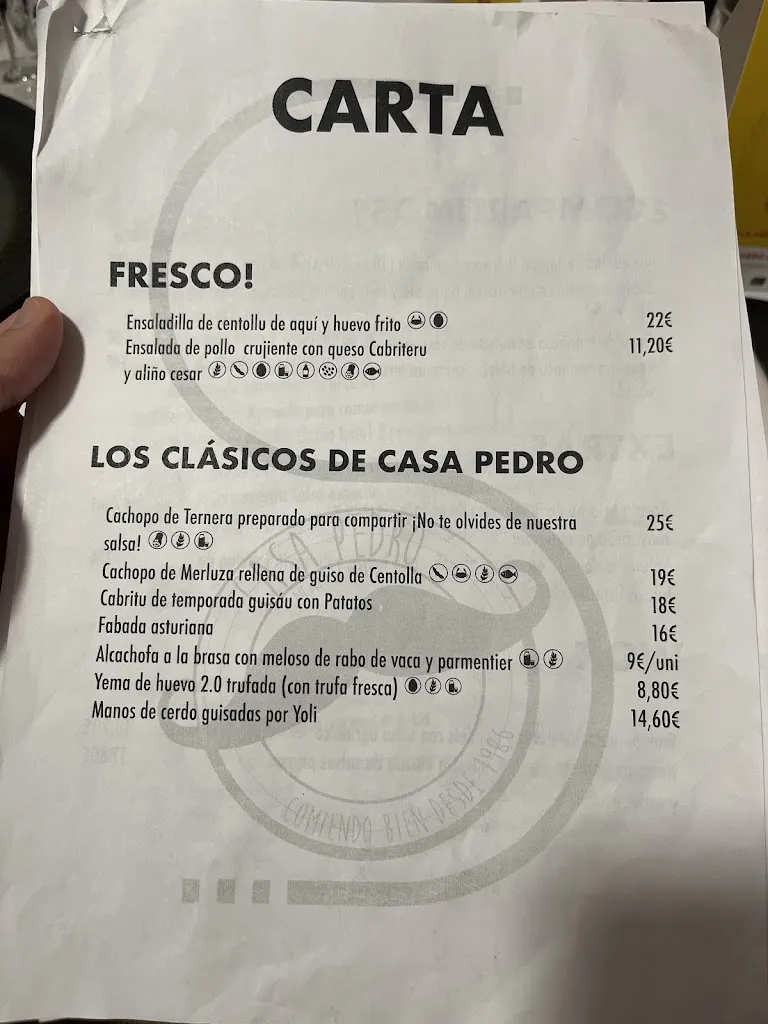 Menu_Casa Pedro - Restaurante y Alojamiento Rural_Amieva_image_1