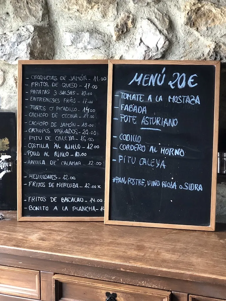 Menu_El Corralín de Campanal_Bimenes_image_4