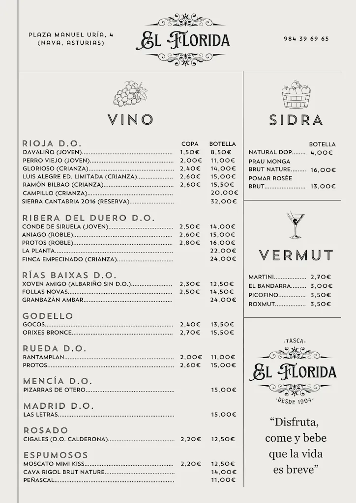 Menu_Tasca El Florida Nava_Bimenes_immagine_2