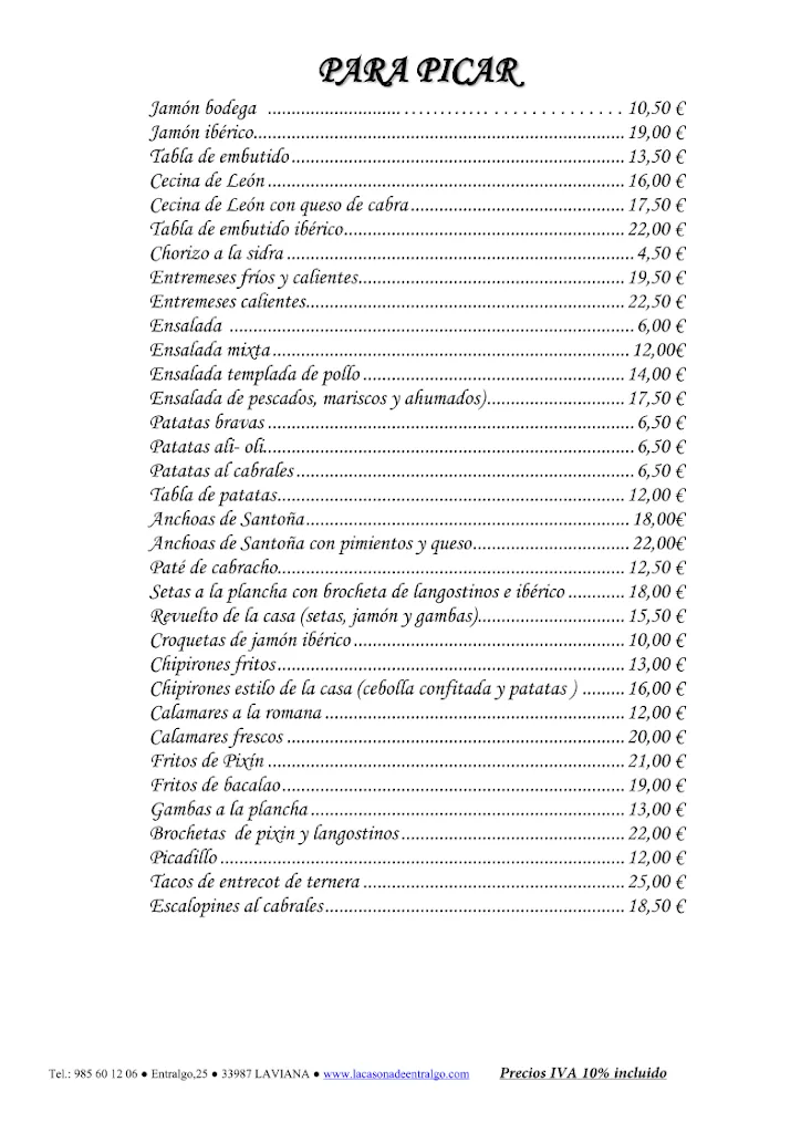 Menu_La Casona de Entralgo_Bimenes_image_2