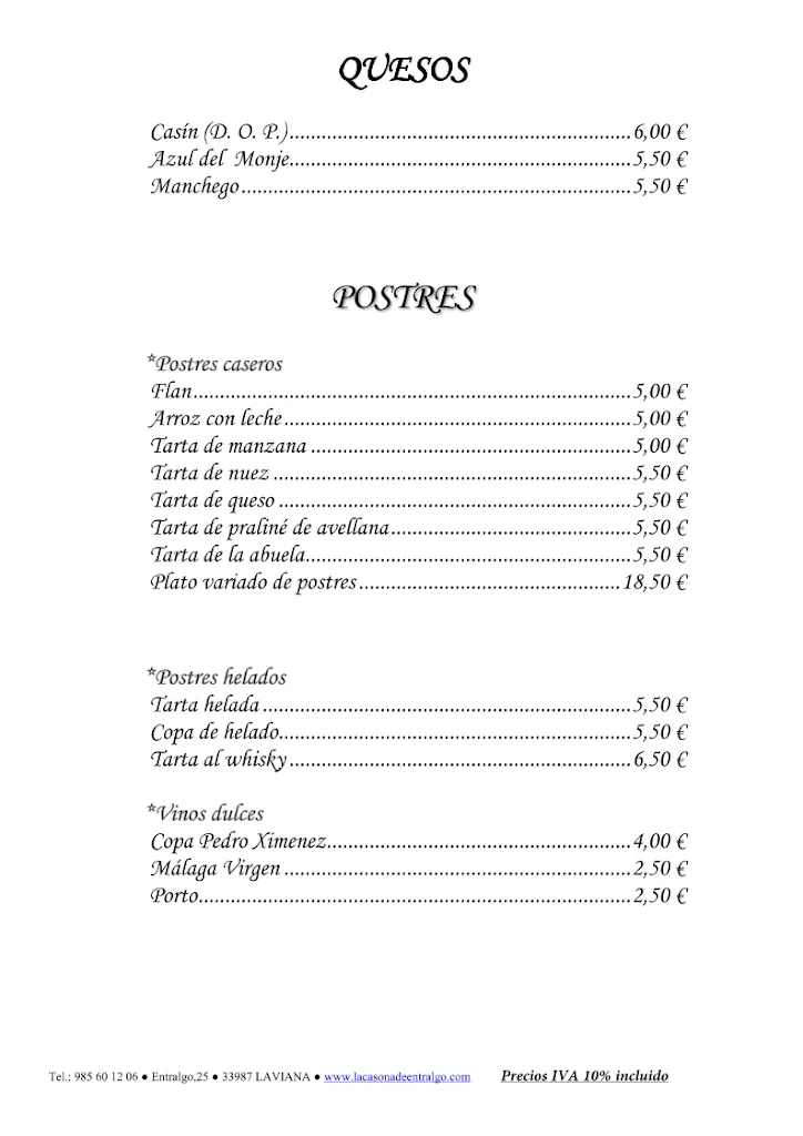 Menu_La Casona de Entralgo_Bimenes_image_4