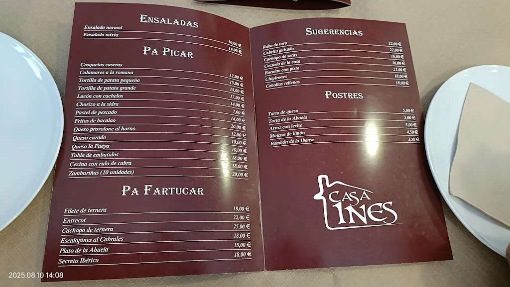 Menu_Restaurante Casa Inés_Bimenes_image_1