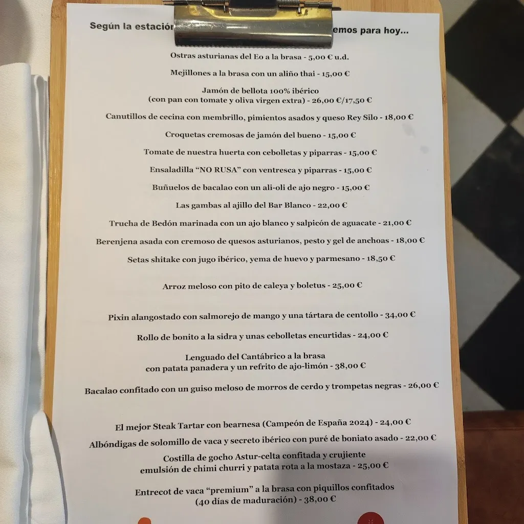 Menu_Bar Blanco Restaurante_Cangas del Narcea_image_1