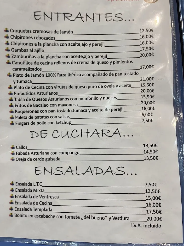 Menu_Café Madrid_Cangas del Narcea_image_1