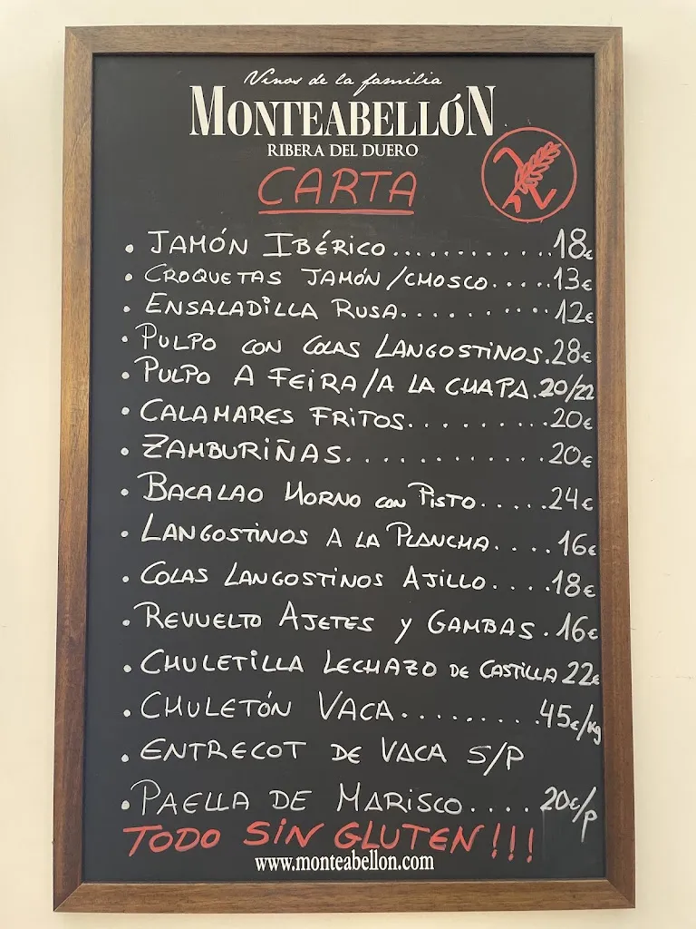 Menü_El Moreno_Cangas del Narcea_Bild_2