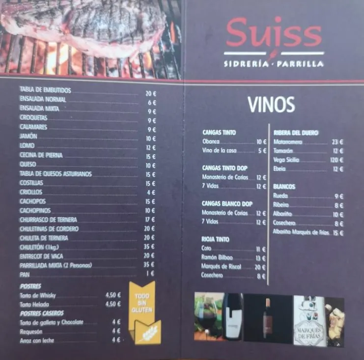 Menu_Sidrería Parrilla Suiss_Cangas del Narcea_image_2