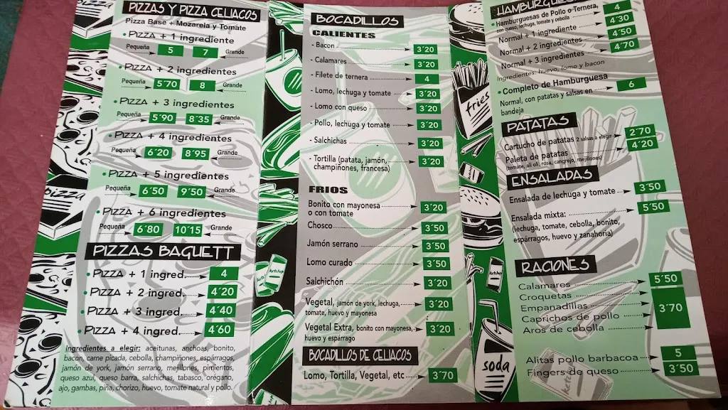 Menu_El Forno de Manolo_Cangas del Narcea_image_4
