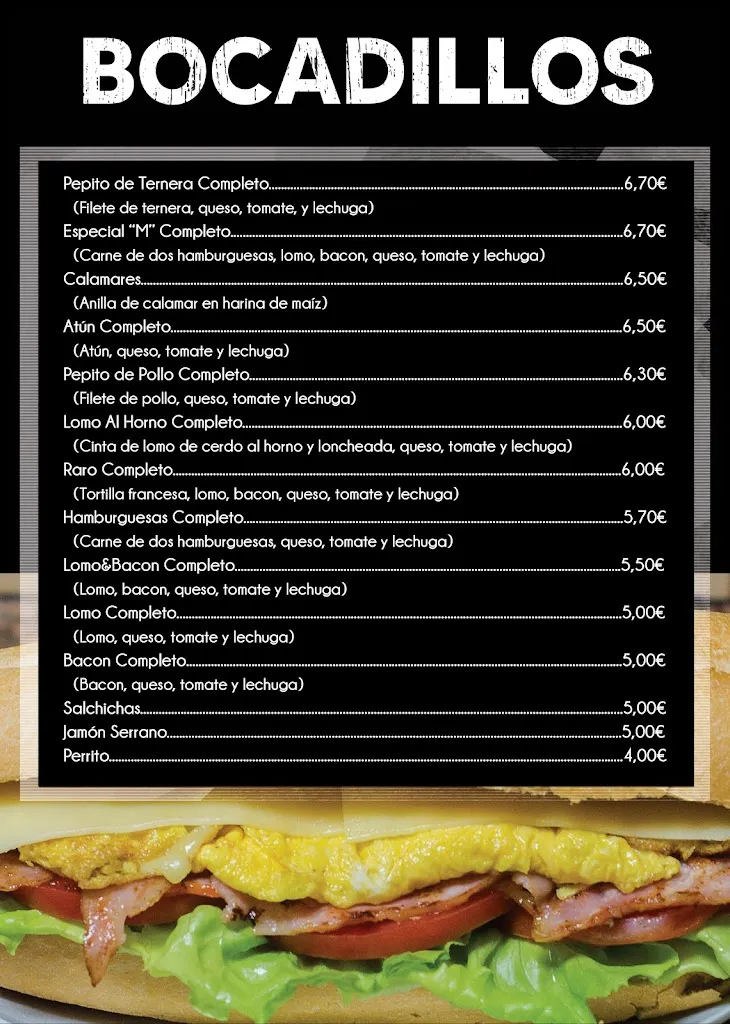 Menu_Cafe Bar Hamburguesería 129_Carballo_image_4