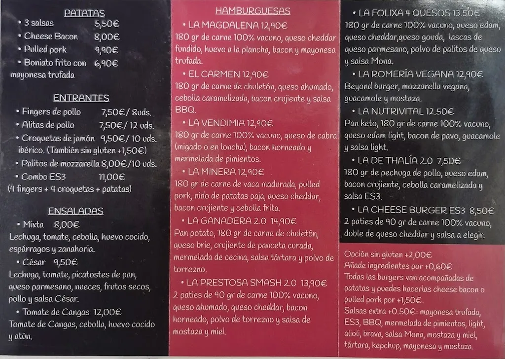 Menu_ES3 burger_Cangas del Narcea_image_2