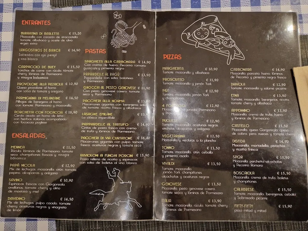 Menu_Piazza Castello - pizzeria, trattoria, bar_Caso_image_2
