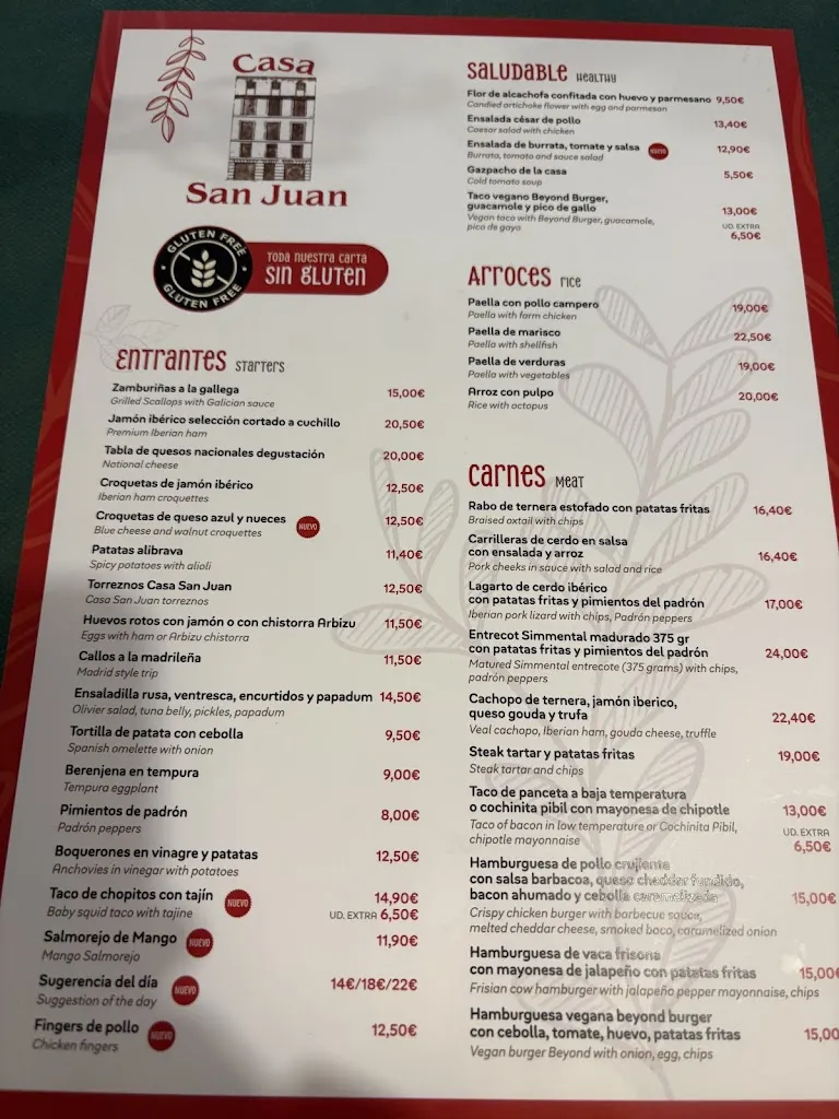 Menu_Restaurante Casa San Juan Comida Española_Caso_image_3