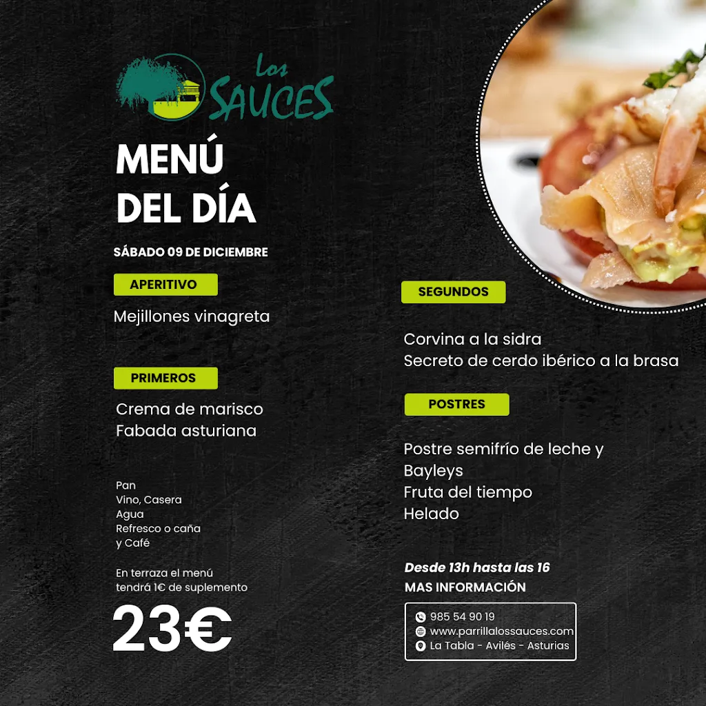Menu_Parrilla - Sidrería Los Sauces_Avilés_image_2