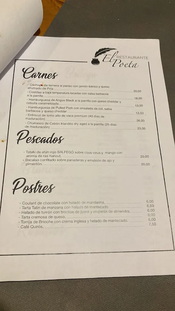 Menu_Restaurante El Poeta_Avilés_image_3