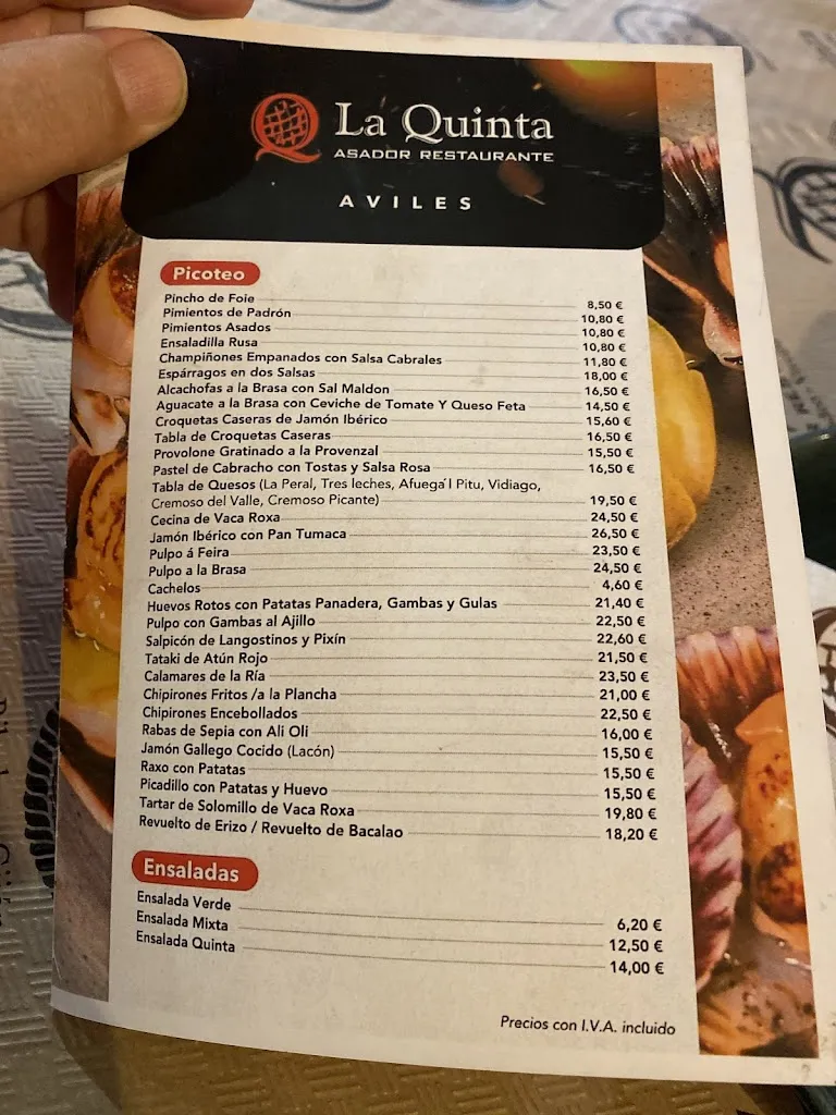 Menu_La Quinta de Avilés_Avilés_image_1