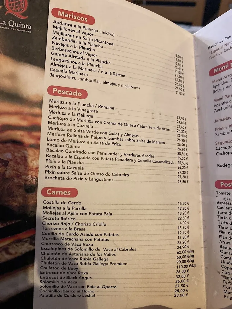 Menu_La Quinta de Avilés_Avilés_image_4