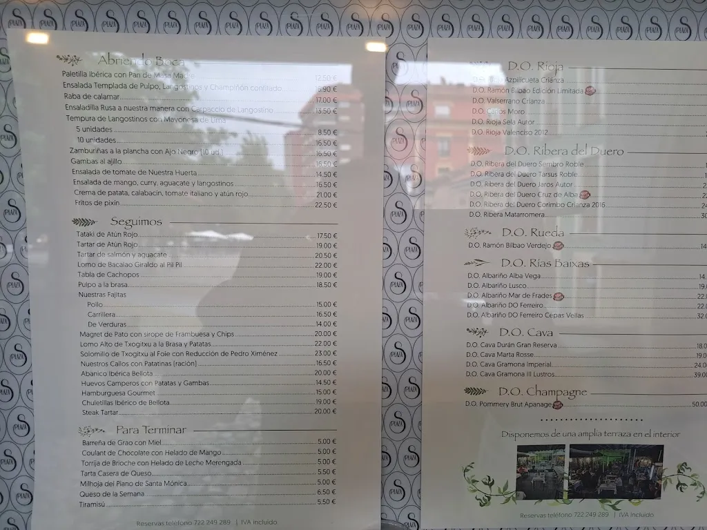 Menu_GastroPub Plazas_Avilés_image_1