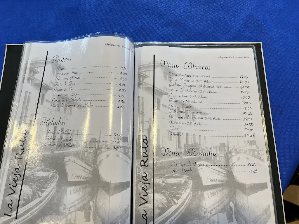 Menu_Restaurante La Vieja Rula_Avilés_immagine_2