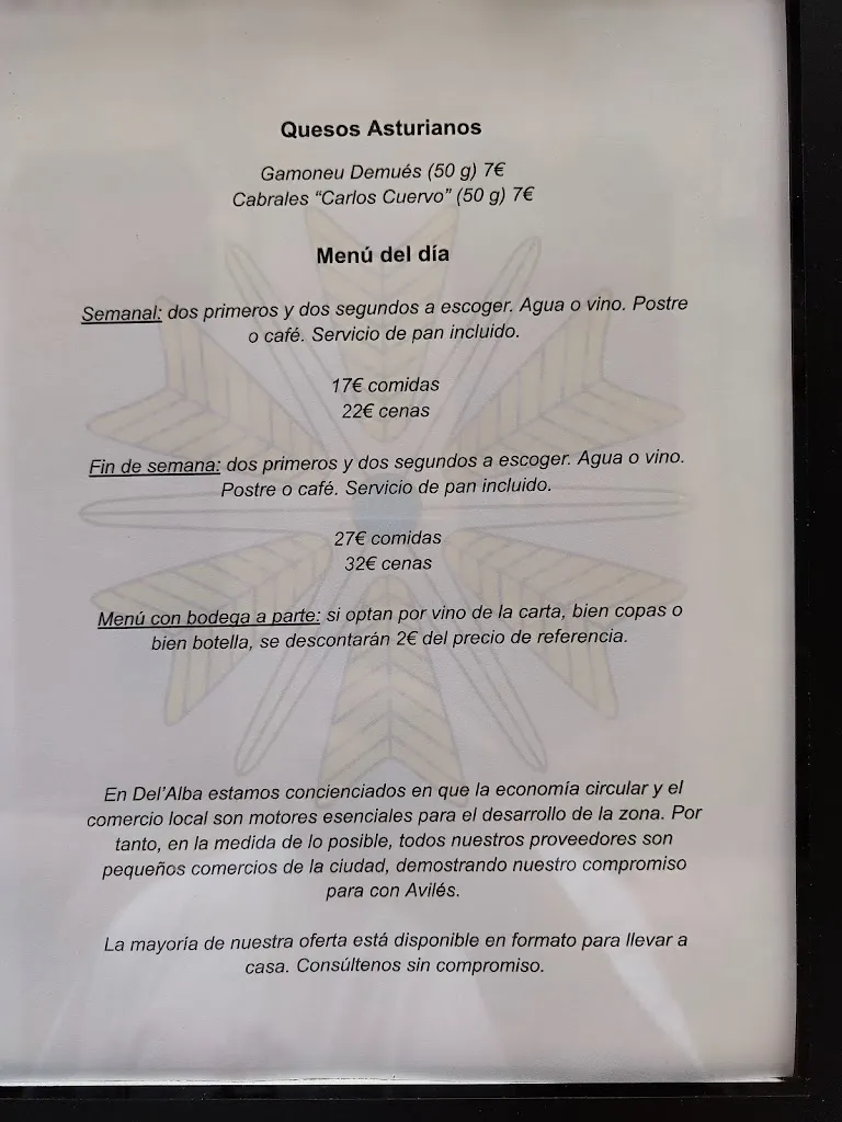Menu_Restaurante Del'Alba_Avilés_image_4