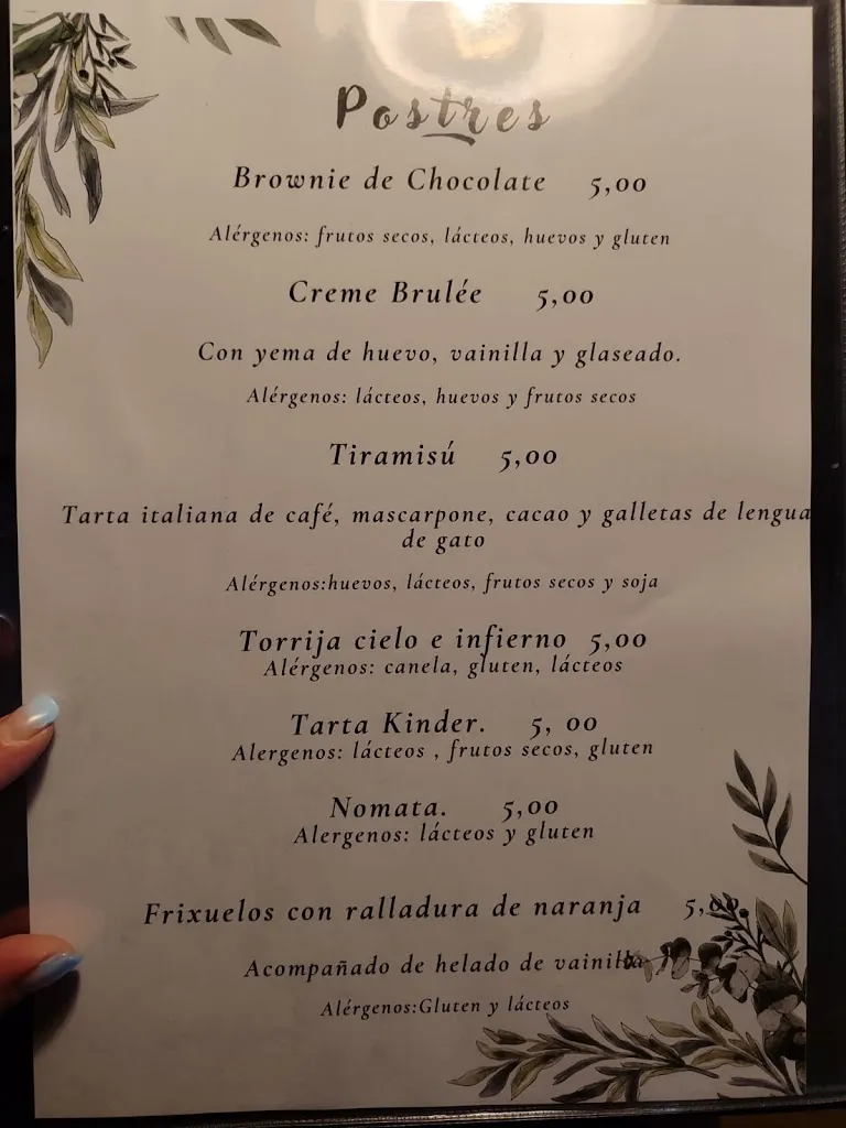 Menu_Restaurante Jose's_Avilés_image_4