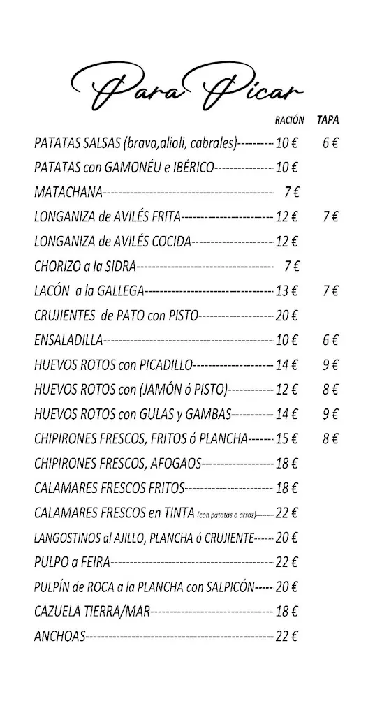 Menu_El Rinconín_Avilés_image_1